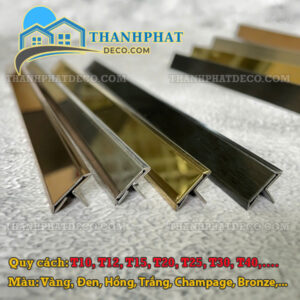 Nẹp T Inox Vát