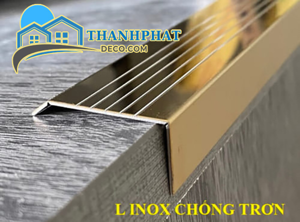 Nẹp L Inox Chống Trượt Nẹp L Inox Chống Trượt